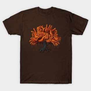 Autumn Hands Tree T-Shirt